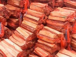 Дрова акация в сетках сухие
